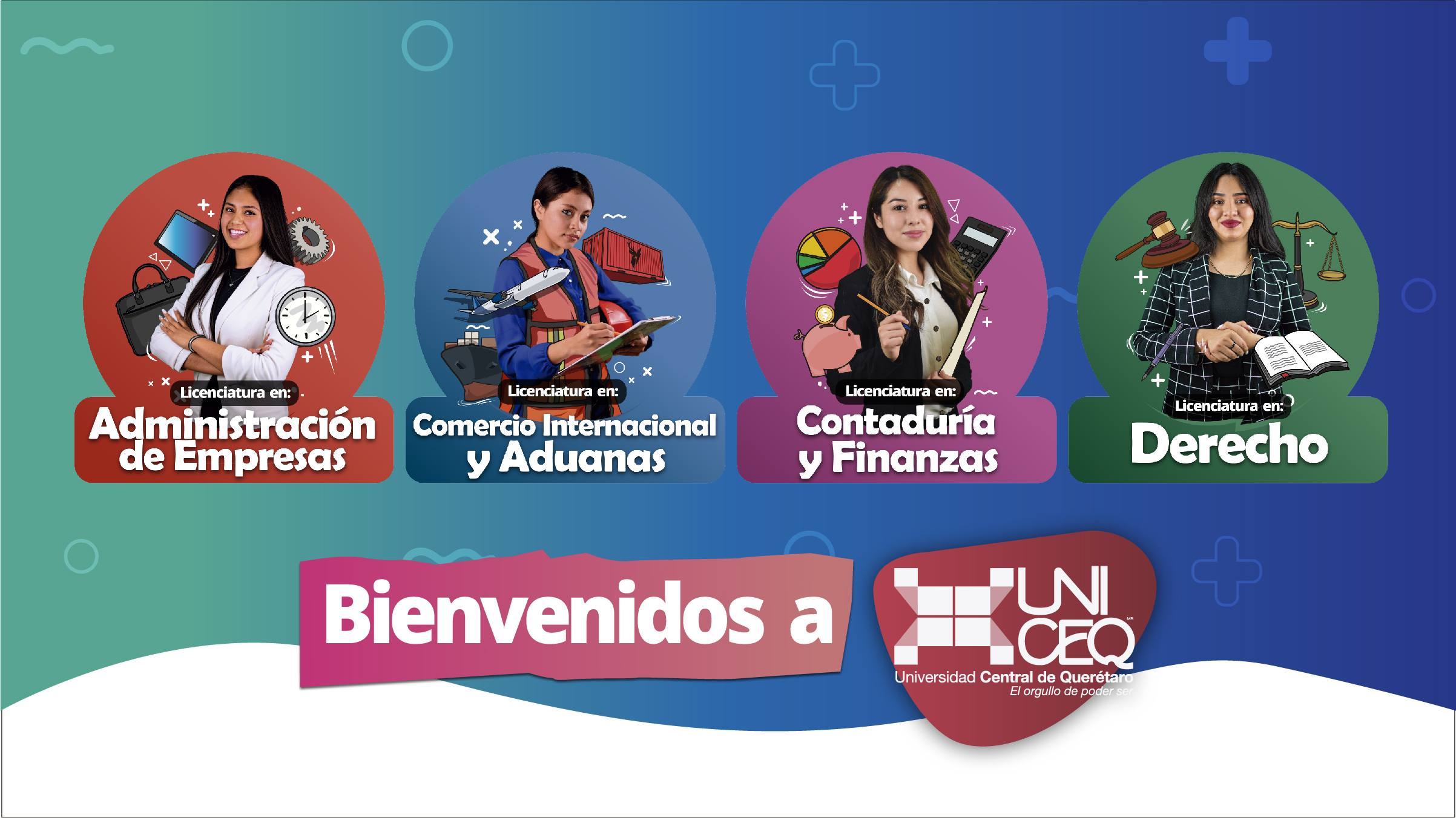 Estudiantes de Uniceq licenciaturas